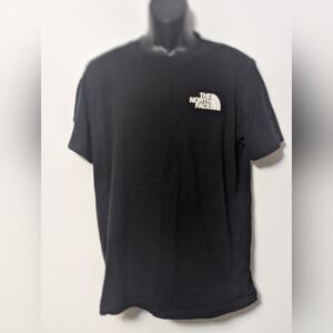 Men's The North Face Black Short Sleeve Tee with Iconic Logo Size Large